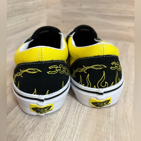 Vans Spongebob Squarepants Gigliotti Slip On Black Suede Size Men 10.5 RARE - Picture 7 of 16